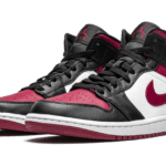 Air Jordan 1 Mid Bred Toe – תמונה 2