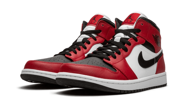Air Jordan 1 Mid Chicago Black Toe – תמונה 2