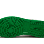 Air Jordan 1 Mid Se White Laser Orange Lucky Green – תמונה 3