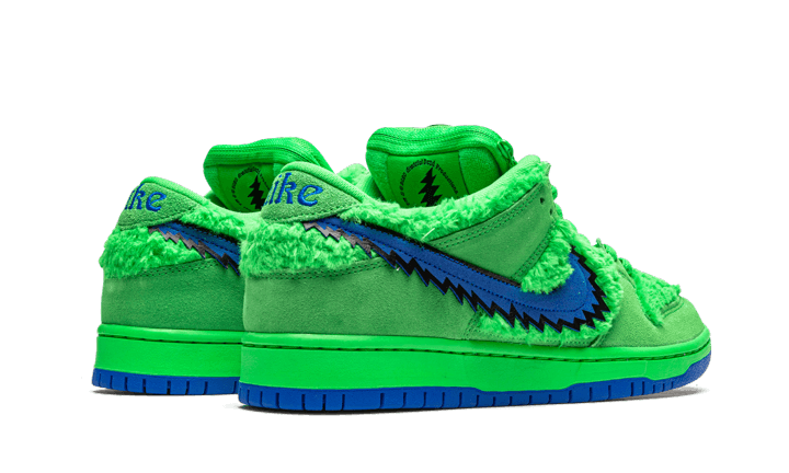 Sb Dunk Low Grateful Dead Bears Green – תמונה 3
