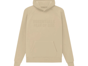 Fear of God Essentials Hoodie Sand